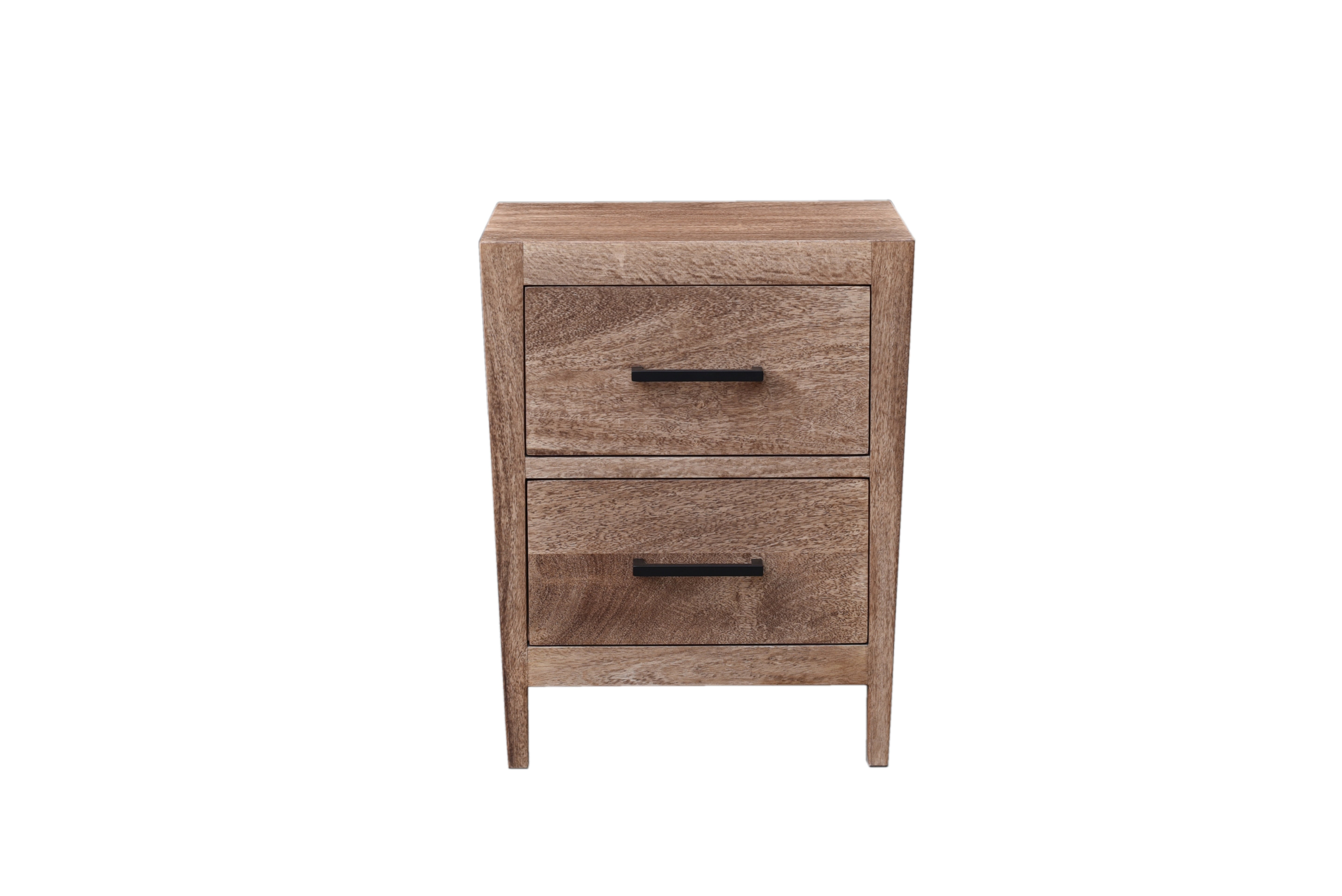 The Alta Nightstand – 20" | Tapered Solid Hardwood Bedside Table