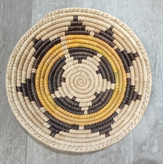 10" Palm Leaf Bowl Basket