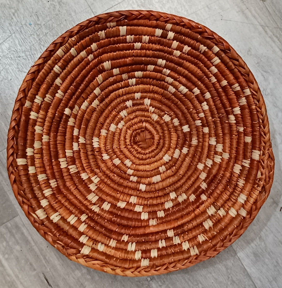 10" Palm Leaf Bowl Basket