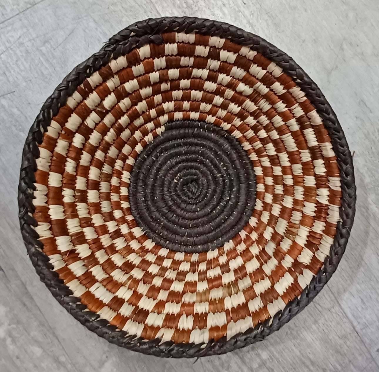 10" Palm Leaf Bowl Basket