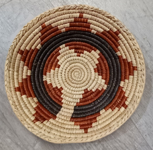 10" Palm Leaf Bowl Basket