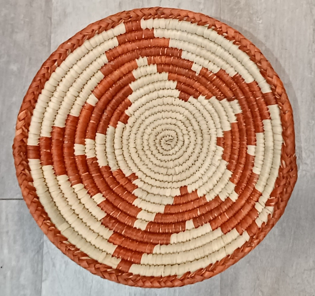 10" Palm Leaf Bowl Basket