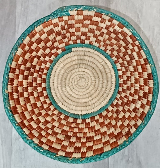 10" Palm Leaf Bowl Basket