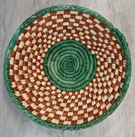 10" Palm Leaf Bowl Basket