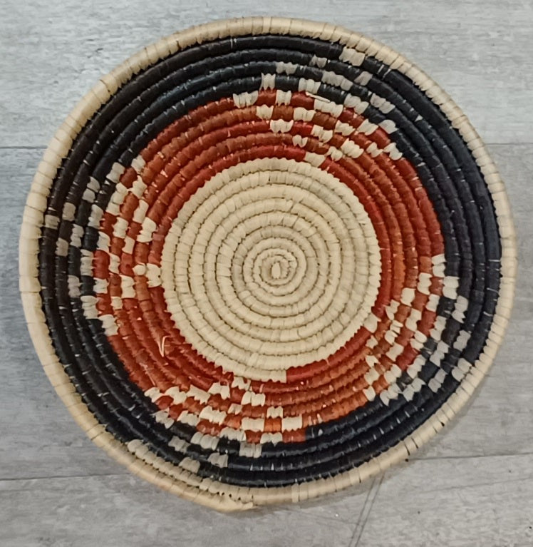 10" Palm Leaf Bowl Basket