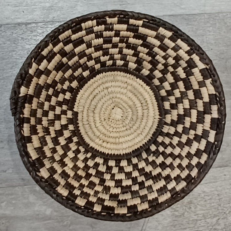 10" Palm Leaf Bowl Basket