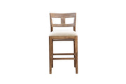 The Tulum Counter Stool | Solid Hardwood