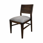 The Oxo Dining Chair – Dark Walnut | Sculptural Hardwood Chair