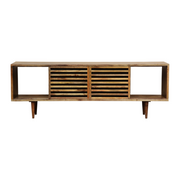 The Cielo Media Cabinet – 72" | Mid-Century Modern Cabinet with Shoji Doors