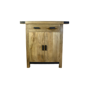 The Dalton Mini Cabinet | 1-Drawer 2-Door Sideboard in Solid Hardwood