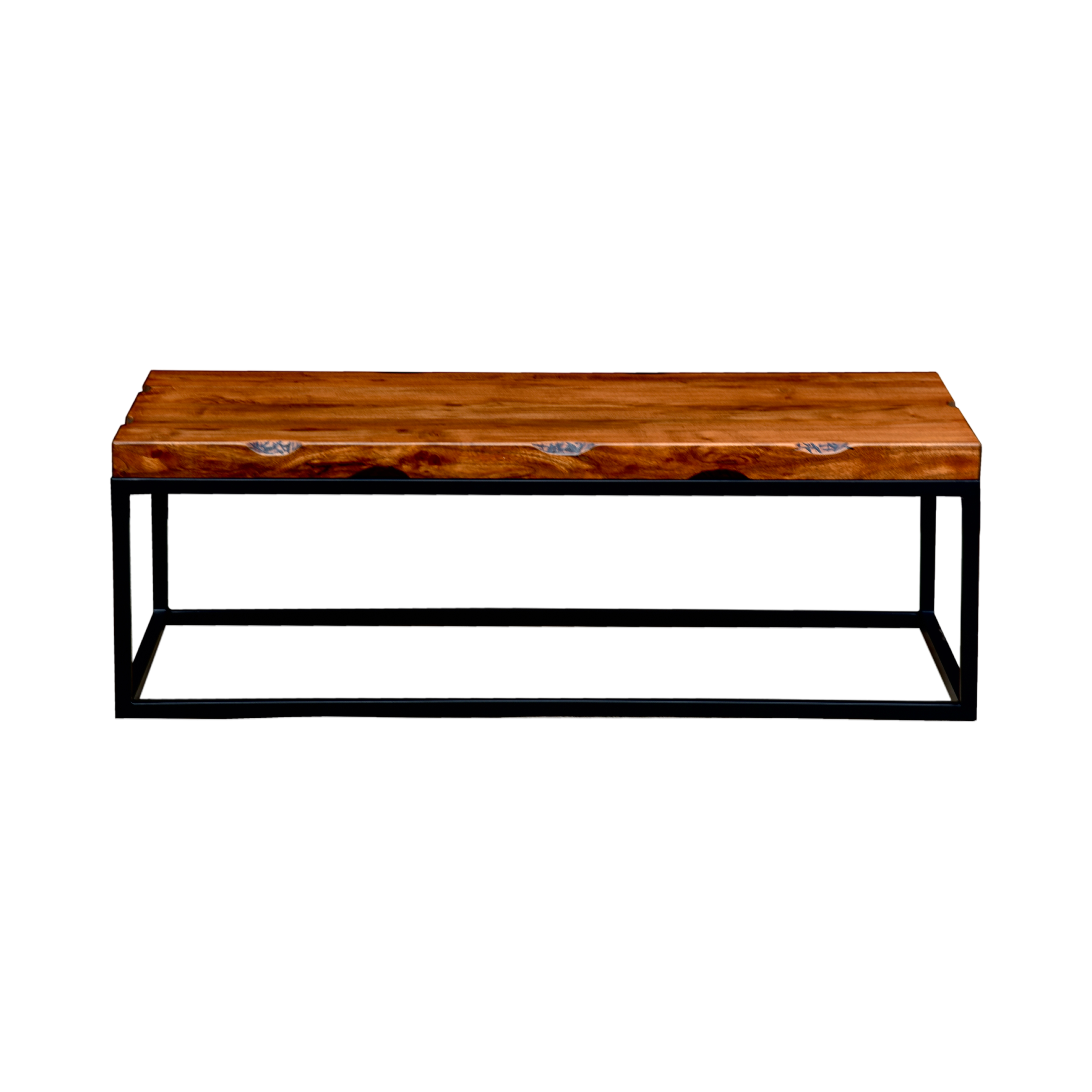 The Durango Coffee Table | Trimmed Live-Edge Solid Hardwood Design