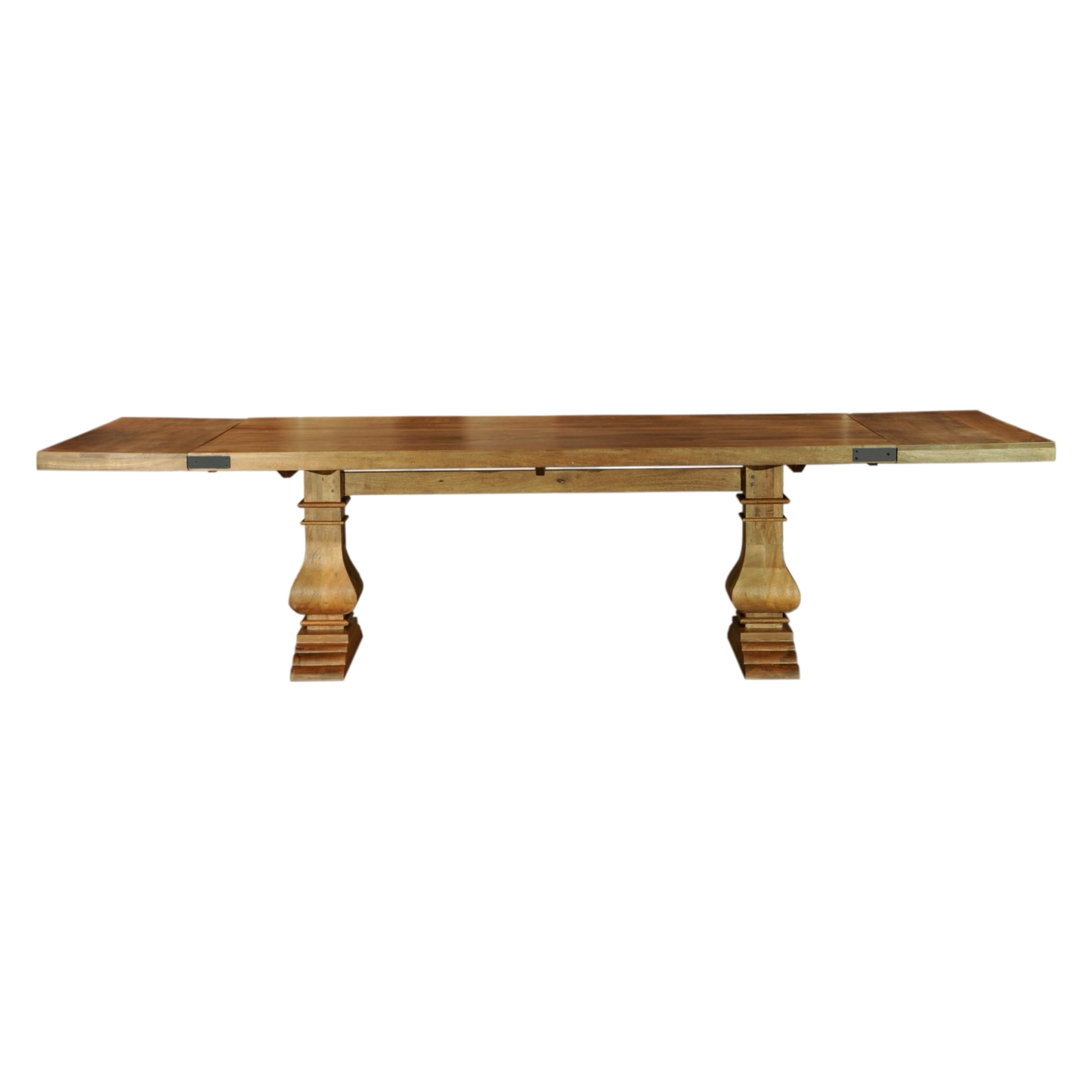 The Lisa Extension Table – 84" | Solid Hardwood Expandable Dining Table