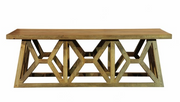 The Monterrey Coffee Table – Architectural Form, Handcrafted Warmth